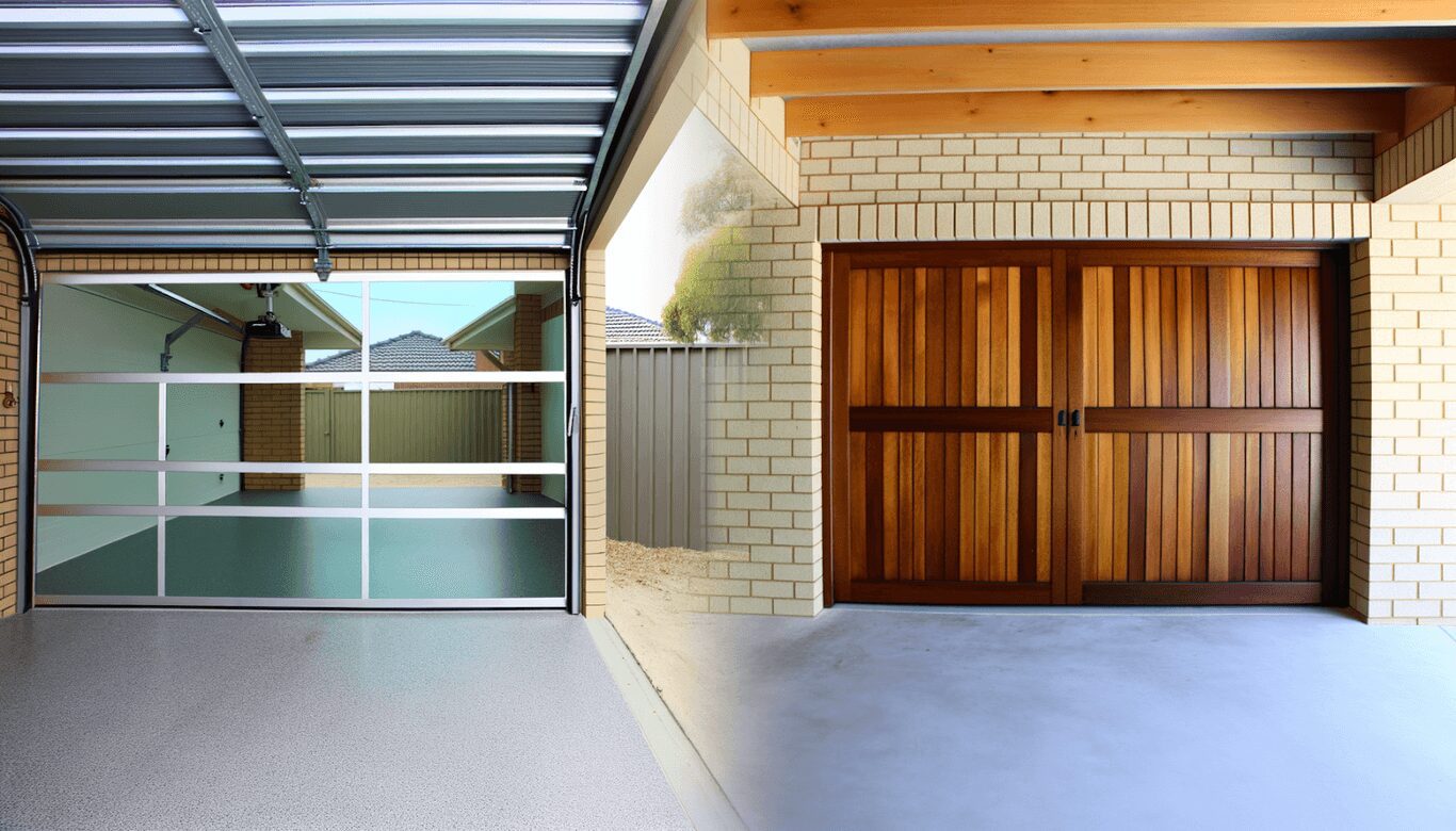 Acrylic vs. Wooden Garage Doors – Style & Function