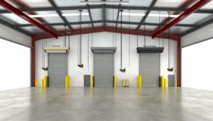 Types of Industrial Rolling Door Openers in Action