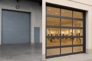 Comparing Warehouse vs Retail Commercial Garage Door Installations